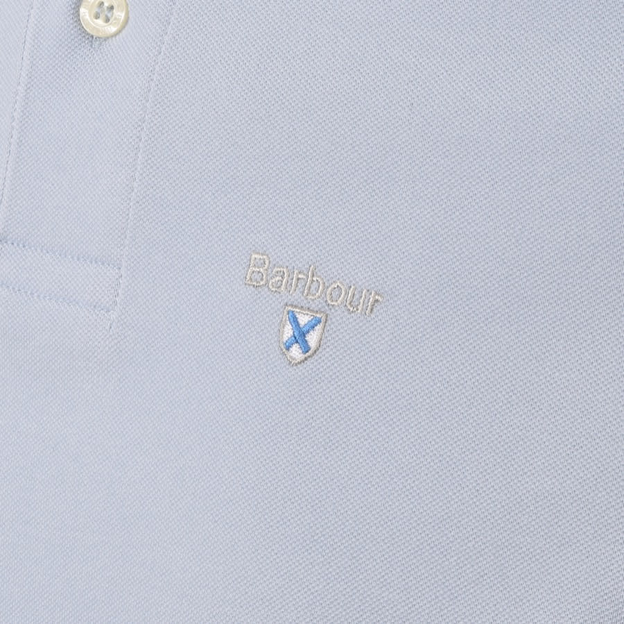 Alternative Image for ProductBarbour Lynton Polo T Shirt Blue3